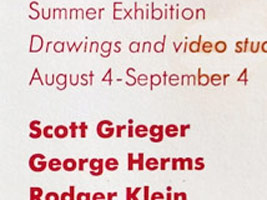 Summer Exhibition: Drawings video studies