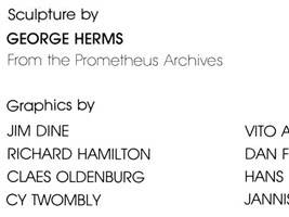 Sculpture by George Herms From the Prometheus Archives