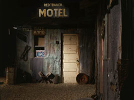 Michael C. McMillen<br>Red Trailer Motel, an installation with film