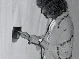 Performance:<BR>The Former Miss Barstow in Brush with Fame and Touch a Penis