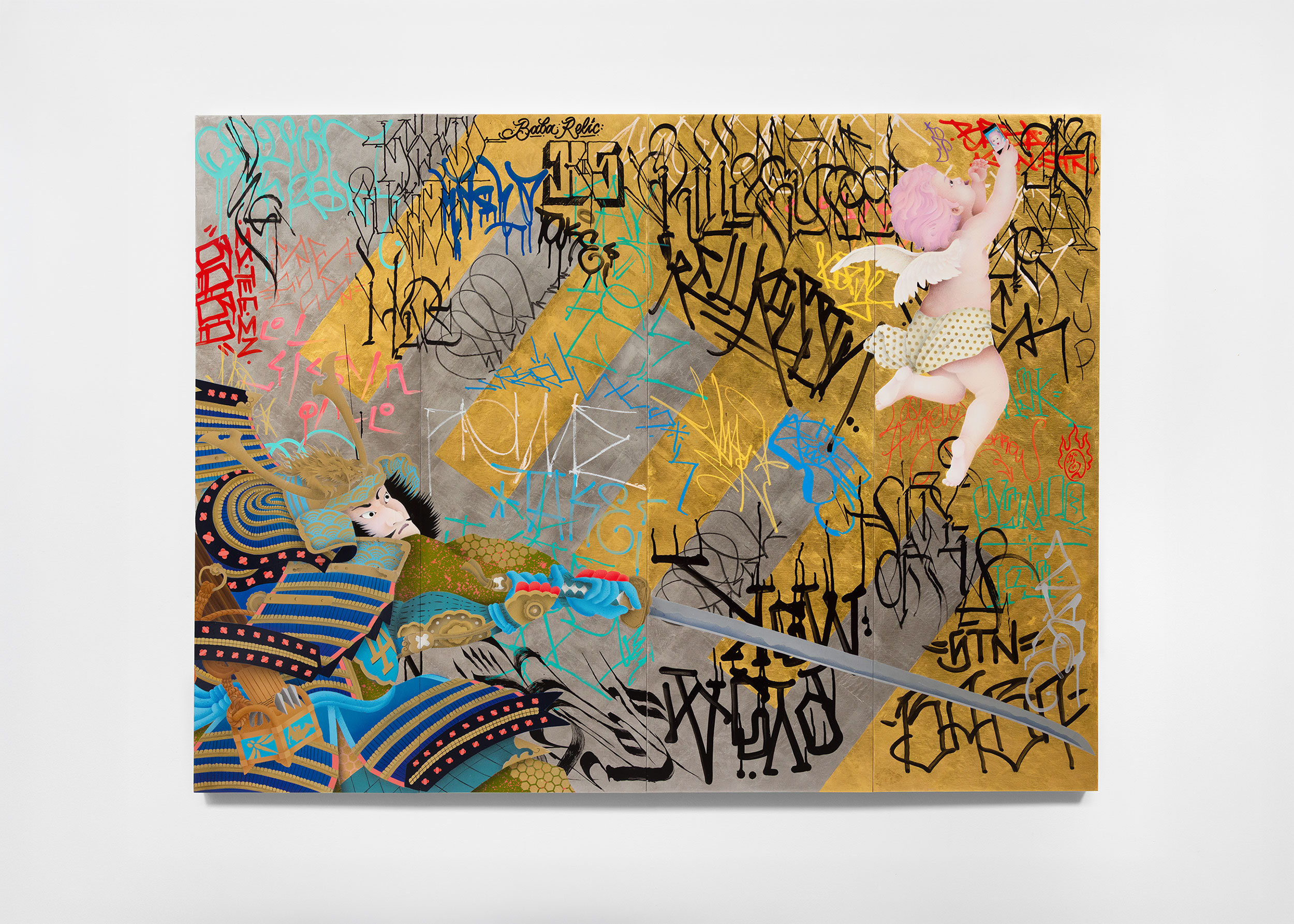 Gajin Fujita at the ADAA Fair