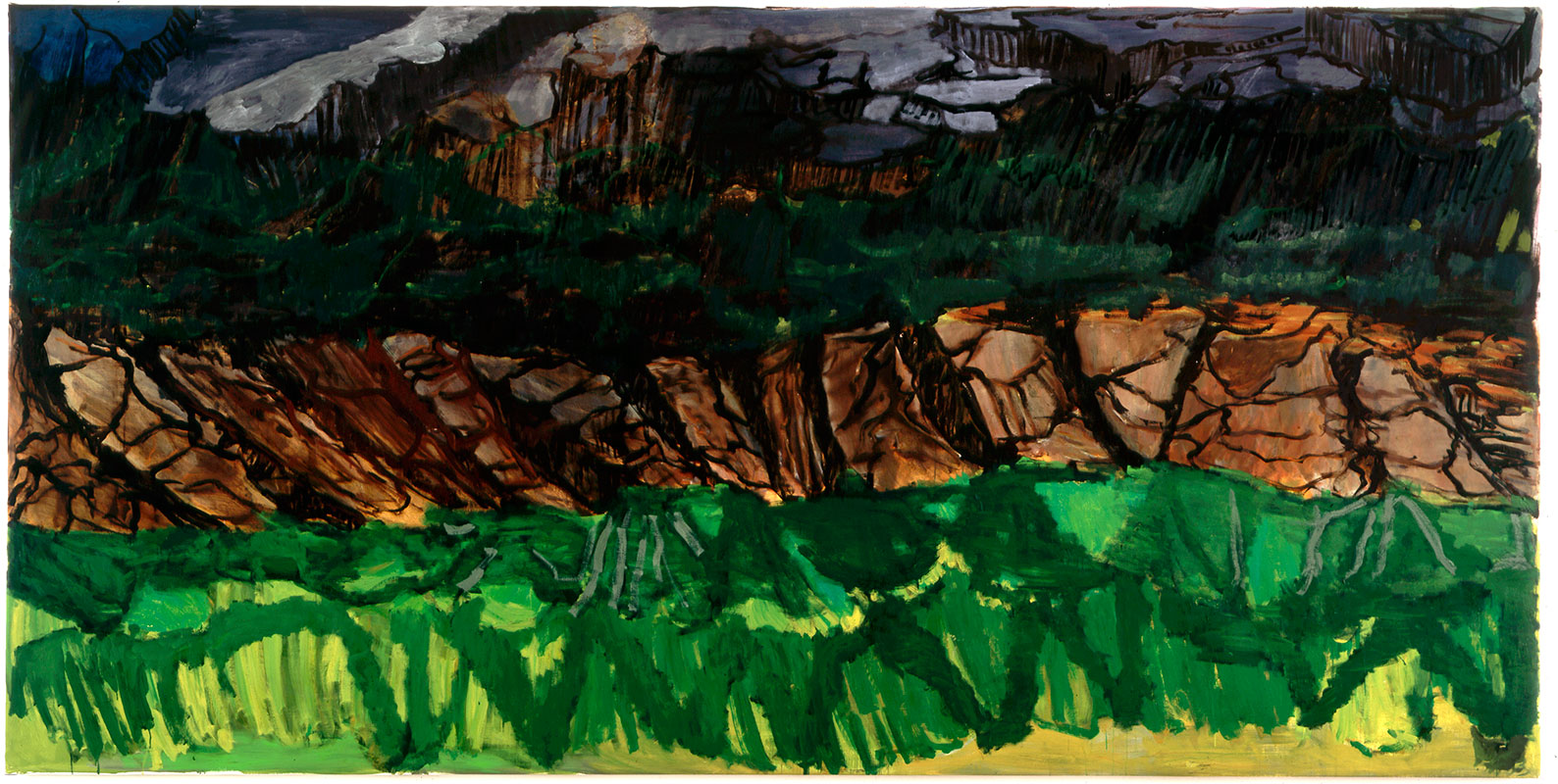 Per Kirkeby | Untitled (1998) | MutualArt