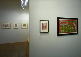 Installation photography, Indian Miniatures, 16 February - 17 March 1990 