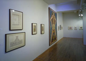 Installation photography, Indian Miniatures, 16 February - 17 March 1990 
