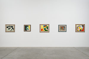 Installation photography, Frederick Hammersley: Paintings and Works on Paper