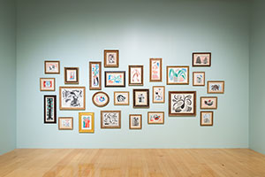 Installation photography / 
David Hockney: Perspective Should Be Reversed / 
Prints from the Collections of Jordan D. Schnitzer and His Family Foundation / 
Photo credit: Palm Springs Art Museum