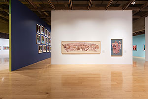 Installation photography / 
David Hockney: Perspective Should Be Reversed / 
Prints from the Collections of Jordan D. Schnitzer and His Family Foundation / 
Photo credit: Palm Springs Art Museum