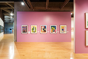 Installation photography / 
David Hockney: Perspective Should Be Reversed / 
Prints from the Collections of Jordan D. Schnitzer and His Family Foundation / 
Photo credit: Palm Springs Art Museum