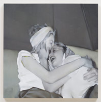 Rebecca Campbell / 
Big Sister, 2013 / 
oil on board / 
36 x 36 in. (91.4 x 91.4 cm) / Private collection