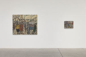 Installation photography / 
Leon Kossoff: A Life in Painting