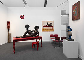 Installation photography / 
Alison Saar: Chaos in the Kitchen / 
at Frieze Los Angeles