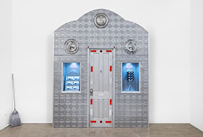 Alison Saar / 
Meet Me at the Crossroads: Ruby's Soul Service Station (detail), 2025-26 / 
Mixed media installation / 
© Alison Saar / 
Photo by Matthew Emonson