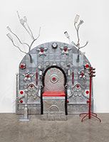 Alison Saar / 
Meet Me at the Crossroads: Ruby's Soul Service Station (detail), 2025-26 / 
Mixed media installation / 
© Alison Saar / 
Photo by Matthew Emonson