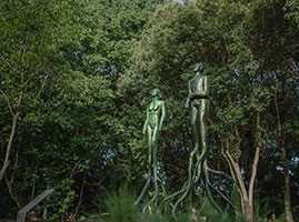 Alison Saar / 
Tree Souls, 1994-2024 / 
bronze / 
192 x 252 x 108 in. (487.7 x 640.1 x 274.3 cm) / 
Installed at Freedom Monument Sculpture Park, Montgomery, AL, 2024 / 
Collection Equal Justice Initiative (EJI) / 
Images courtesy of EJI