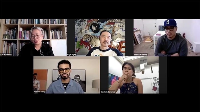 Artist Talk: L.A. Futurism with Kohshin Finley, Gajin Fujita, Patrick Martinez and Gabriella Sanchez