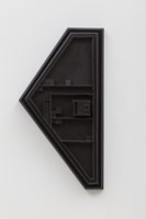 Ben Jackel / 
Compound, 2012 / 
stoneware and beeswax, and ebony / 
17 3/4 x 9 1/4 x 2 1/2 in. (45.1 x 23.5 x 6.4 cm) / 
Private collection
