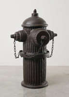 Ben Jackel / 
Ruby St., 2011 / 
stoneware and beeswax / 
28 x 18 x 14 in. (71.1 x 45.7 x 35.6 cm)