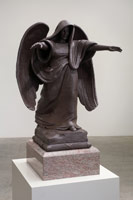 Ben Jackel / 
In the Hearts of Men, 2008 - 2009  / 
stoneware; marble / 
42 x 26 x 20 in (106.7 x 66 x 50.8 cm)