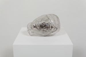 Alison Saar / 
Bramblin' Blues, 2013 / 
glass, brambles / 
8 x 11 1/2 x 7 1/2 in. (20.3 x 29.2 x 19.1 cm)