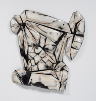 Jesse Simon / 
CA Exempt, 2015 / 
foam, resin, fiberglass and wood / 
47 x 43 in. (119.4 x 109.2 cm)