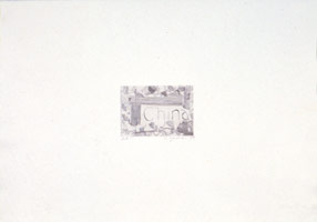 Charles Garabedian / Night Parthenon, 1961 - 80 / etching / 22 1/2 x 29 3/4 in (57.15 x 75.6 cm)