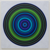 Don Suggs / 
Abyss Pool, 2012 / 
oil and acrylic on canvas / 
59 3/4 x 59 3/4 x 3 1/2 in. (151.8 x 151.8 x 8.9 cm)