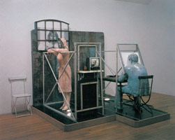 Bout Round Eleven, 1982 / 
mixed media assemblage / 
90 x 97 x 92 in (228.6 246.4 x 233.7 cm) / 
Private collection