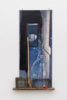 Edward & Nancy Reddin Kienholz / 
Prototype for Yip #2, 1990 / 
mixed media assemblage / 
61 3/4 x 32 x 7 in. (156.8 x 81.3 x 17.8 cm)