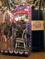 The Merry-Go-World or Begat By Chance and the Wonder Horse Trigger (detail), 1988 - 92 / 
mixed media tableau / 
115 x 184 in diameter (292.1 x 467.4 cm diameter)