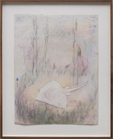 Enrique Martínez Celaya  / 
The Heart of Tomorrow, 2015 / 
graphite and pastel on paper / 
23.5 x 18 in. (59.7 x 45.7 cm)
