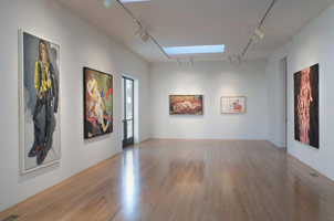 Installation photography, Figuration: Paintings and Drawings