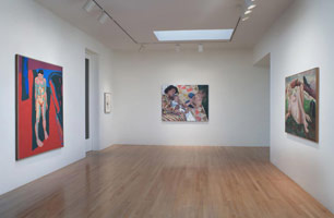 Installation photography, Figuration: Paintings and Drawings