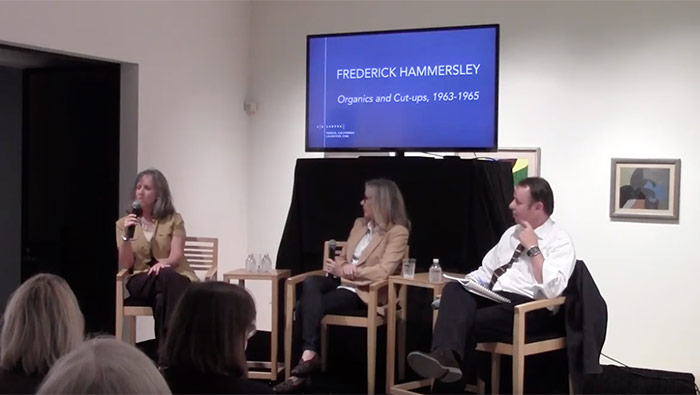 Frederick Hammersley Discussion at L.A. Louver (2014)