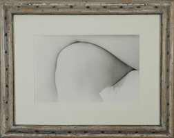 Fredrick Hammersley / Knee Portrait #2, 1970 / 
      black and white photograph / 
      image: 6 x 9 3/8 in. (15.2 x 23.8 cm) artist frame: 12 1/4 x 15 1/2 in. (31.1 x 39.4 cm)