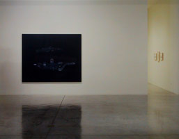 Guillermo Kuitca installation photography, 2002