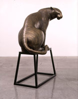 Tiger 2, 2002 / 
bronze / 
42 x 62 x 31 in (106 x 157 x 79 cm)