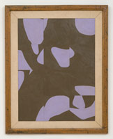 Frederick Hammersley / 
Monologue, #5c 1965 / 
oil on chipboard panel / 
24 x 18 in. (61 x 45.7 cm) / 
framed: 30 1/8 x 24 1/8 in. (76.5 x 61.3 cm)