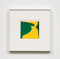 Heather Gwen Martin / 
Park, 2020 / 
gouache on paper / 
3 3/4 x 4 in. (9.5 x 10.2 cm) / 
framed: 9 1/4 x 9 1/4 x 1 in. (23.5 x 23.5 x 2.5 cm)