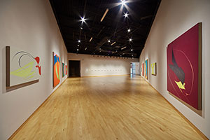 Installation photography, The Lyrical Moment / 
Photo credit: Will Lytch