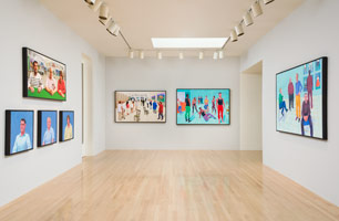 Installation photography / 
David Hockney: Painting and Photography
