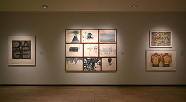 Installation photography, Terry Allen, Amarillo Museum of Art