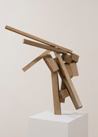 Joel Shapiro / 
Untitled, 2013 / 
bronze / 
26 1/8 x 23 x 14 in. (66.4 x 58.4 x 35.6 cm) / 
JS13-6
