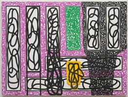 Jonathan Lasker / 
The Divergence of Art and Culture, 2009 / 
      oil on linen / 
      30 x 40 in. (76.2 x 101.6 cm)