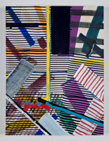 Juan Uslé / 
Siete Suelos, 2013 / 

vinyl, acrylic, dispersion and dry pigment on canvas / 

24 x 18 in. (61 x 46 cm)