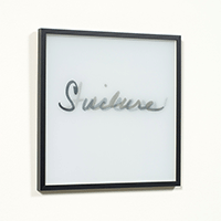 Nancy Reddin Kienholz / 
Failure - Success, April 2, 2007 / 
lenticular (mixed media) / 
18 x 18 in. (45.7 x 45.7 cm)