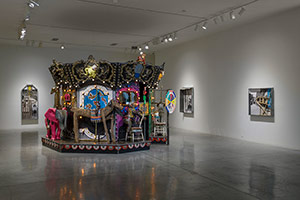 Installation photography / 
Edward and Nancy Kienholz: The Merry-Go-World or Begat by Chance and the Wonder Horse Trigger