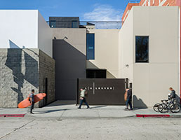 L.A. Louver building at 45 N Venice Blvd, Venice, CA.