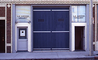 L.A. Louver location at 77 Market Street, Venice, CA, 1994.