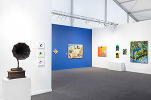 Installation photography, Five L.A. Artists / 
Frieze Los Angeles 2025 / 
Photography by Matthew Emonson