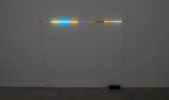 Laddie John Dill / 
Untitled, 1971 / 
neon / 
Length: 72 in. (182.9 cm)